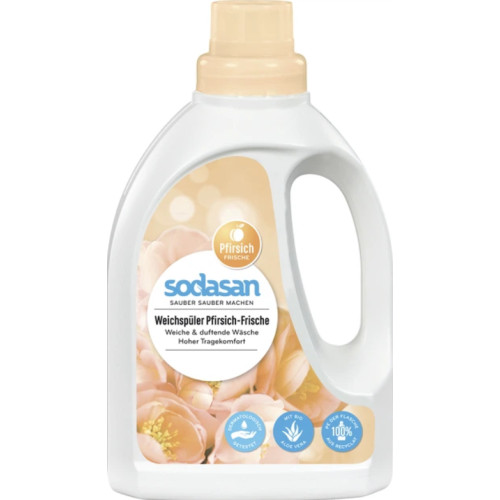 Органічний пом’якшувач-ополіскувач для білизни Sodasan Fabric Softener, 0,75 л